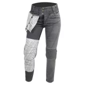 Damskie spodnie motocyklowe Trilobite Bella ladies grey jeggins