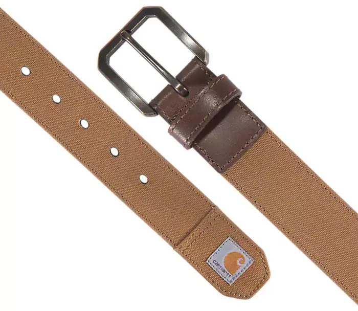 Pasek Canvas Duck belt carhartt® brown