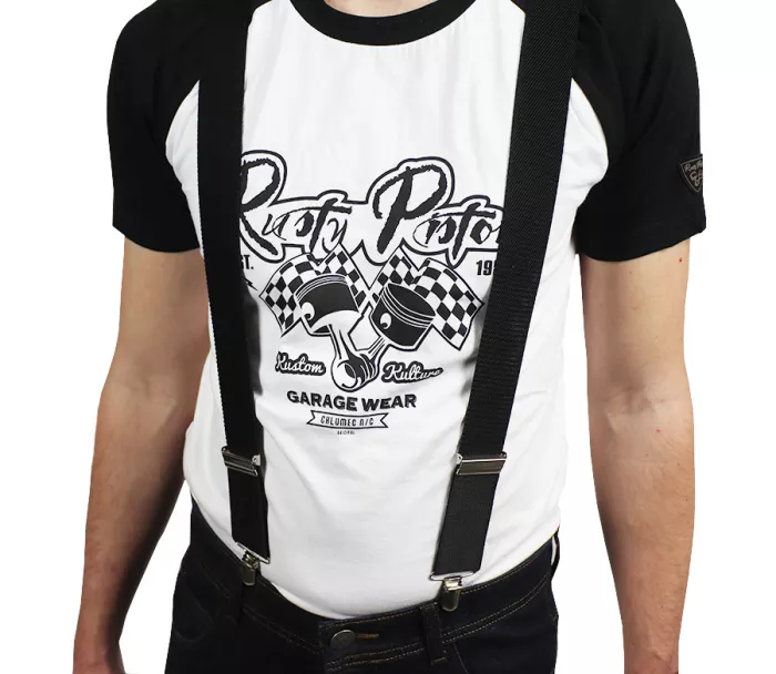 Szelki Rusty Pistons RPSU14 Suspenders black