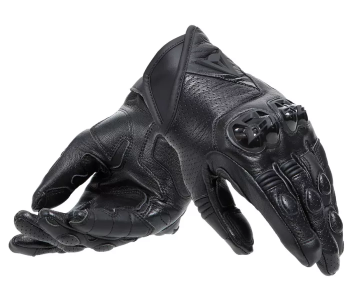 Dainese 202815956 631 BLACKSHAPE XL LADY LEATHER GLOVES BLACK/BLACK