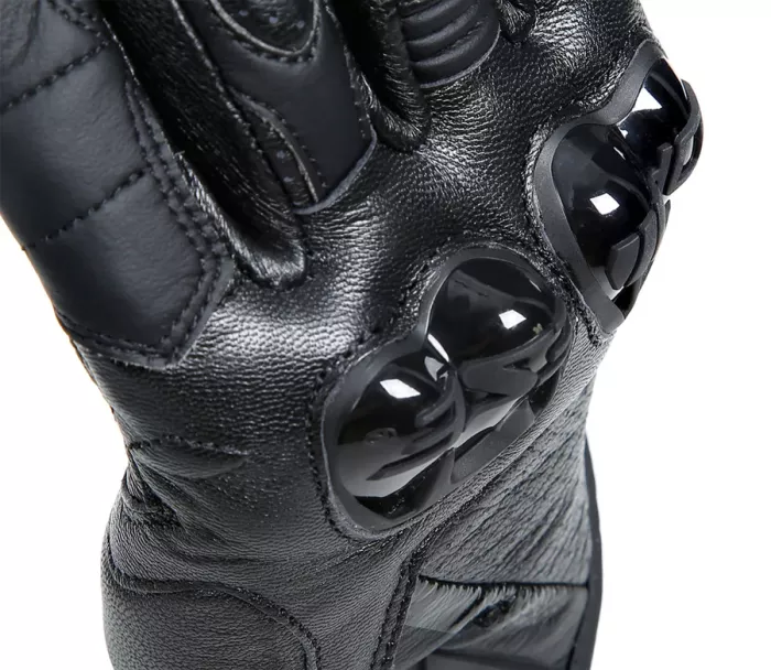 Dainese 202815956 631 BLACKSHAPE XL LADY LEATHER GLOVES BLACK/BLACK