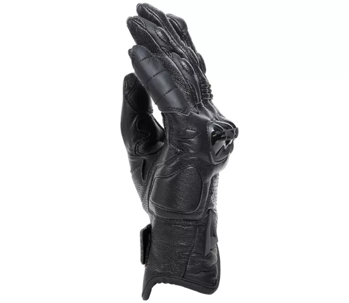 Dainese 202815956 631 BLACKSHAPE XL LADY LEATHER GLOVES BLACK/BLACK