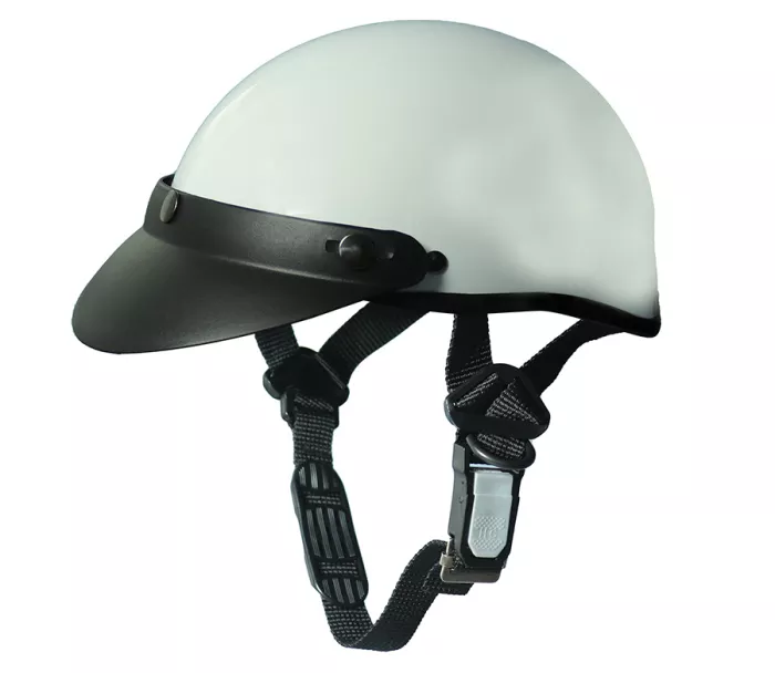 Braincap biały kask motocyklowy