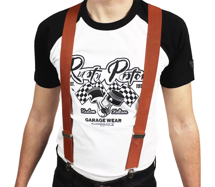 Szelki Rusty Pistons RPSU15 Suspenders brown