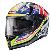 Kask motocyklowy Caberg Avalon X Track black/yellow fluo/red fluo/blue