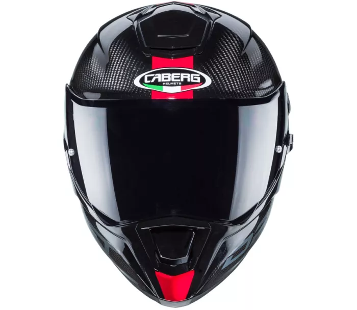 Kask motocyklowy Caberg Drift Evo Carbon Sonic antracyt / czerwony