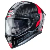 Kask motocyklowy Caberg Drift Evo Carbon Sonic antracyt / czerwony