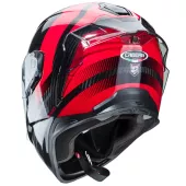 Kask motocyklowy Caberg Drift Evo Carbon Sonic antracyt / czerwony