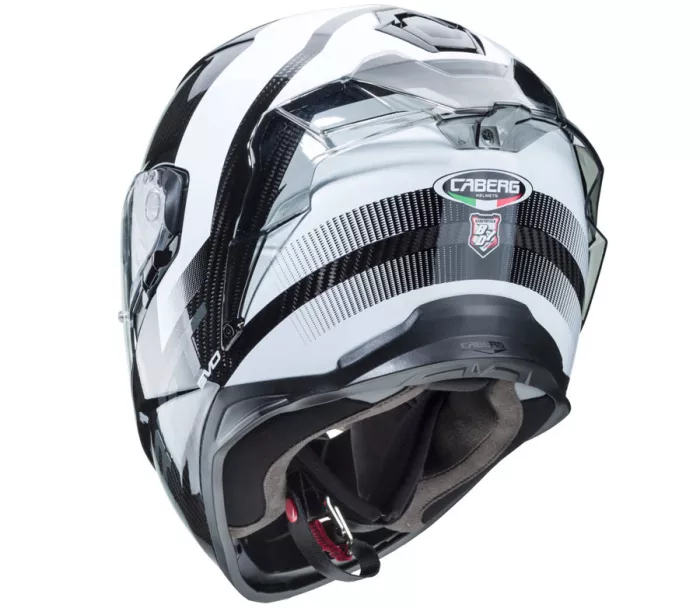 Kask motocyklowy Caberg Drift Evo Carbon Sonic antracyt / biały