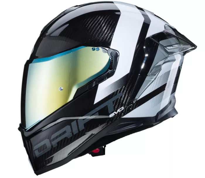 Kask motocyklowy Caberg Drift Evo Carbon Sonic antracyt / biały