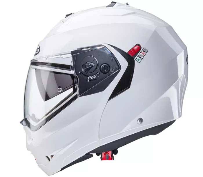 Kask motocyklowy Caberg Duke X biały metal