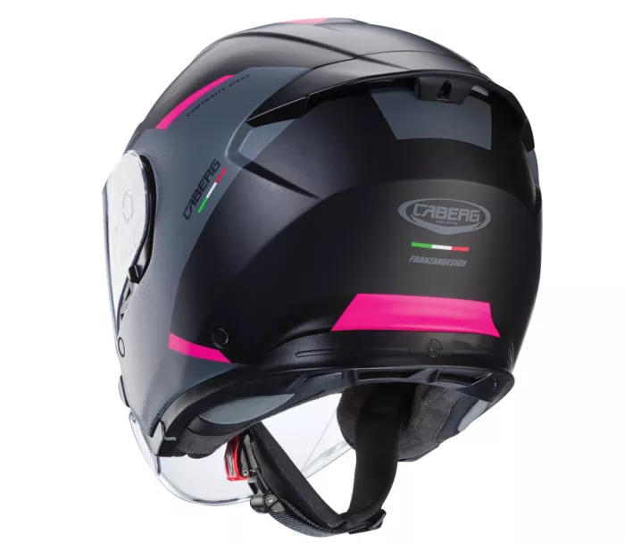 Kask motocyklowy Caberg Flyon II black/grey/fuchsia