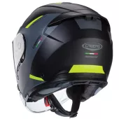 Kask motocyklowy Caberg Flyon II black/grey/yellow fluo