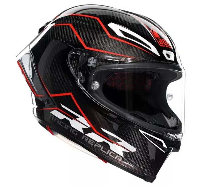 Kask motocyklowy AGV PISTA GP RR E2206 CARBON/RED