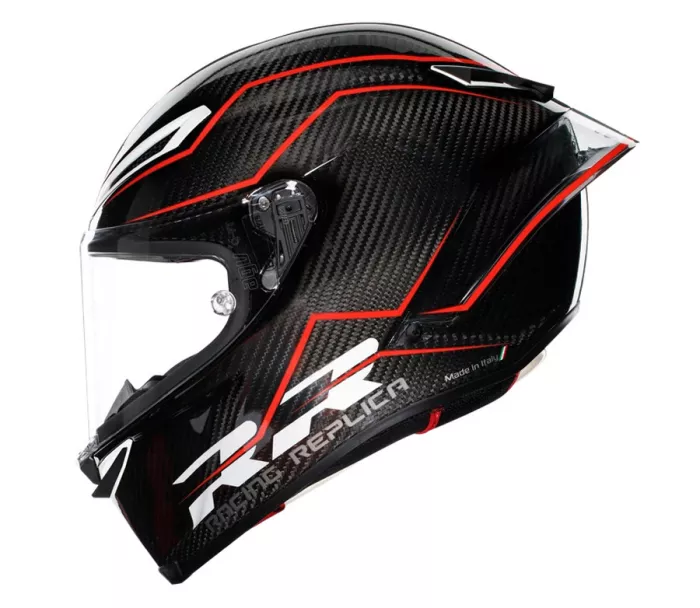 Kask motocyklowy AGV PISTA GP RR E2206 CARBON/RED