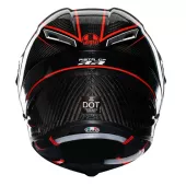 Kask motocyklowy AGV PISTA GP RR E2206 CARBON/RED