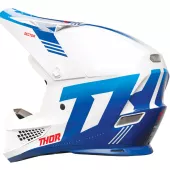 Kask motocrossowy Thor Sector 2 Carve white/blue