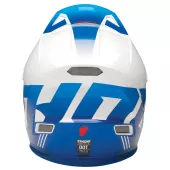 Kask motocrossowy Thor Sector 2 Carve white/blue