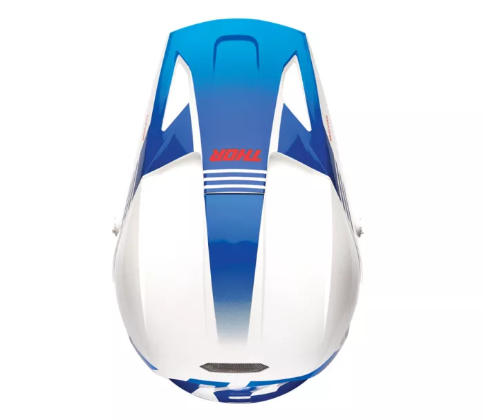 Kask motocrossowy Thor Sector 2 Carve white/blue