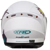 Kask motocyklowy XRC CRIME BOSS matt white