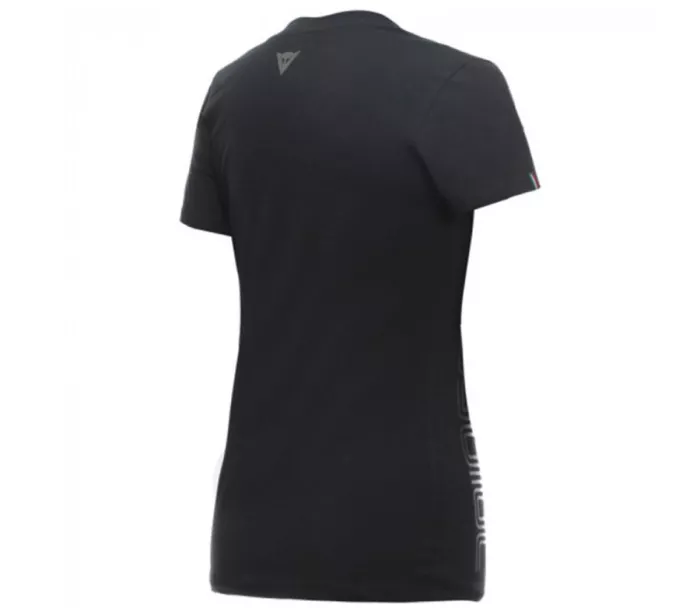 T-shirt damski Dainese ANNIVERSARY T-SHIRT LADY BLACK