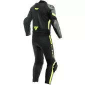 Kombinezon do motocykla Dainese AVRO 4 CZARNO-MATOWY/CHARCHOAL/FLUO/YELLOW