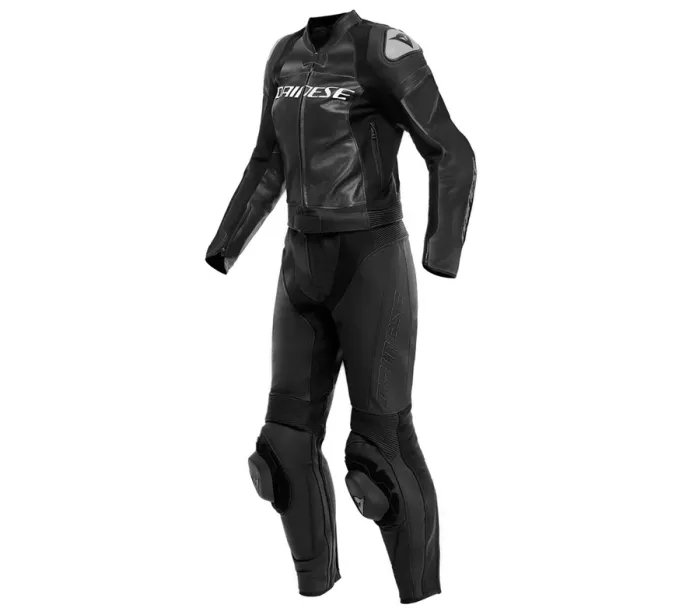 Damski kombinezon motocyklowy Dainese Mirage 2SZT w kolorze czarno-czarno-białym