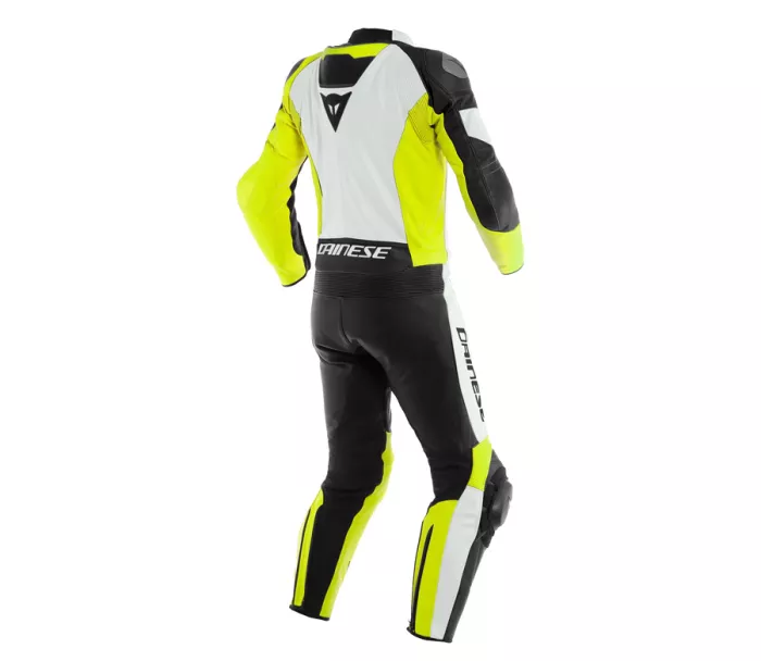 Kombinezon Dainese Mistel biały / fluo żółty / czarny rozmiar 58