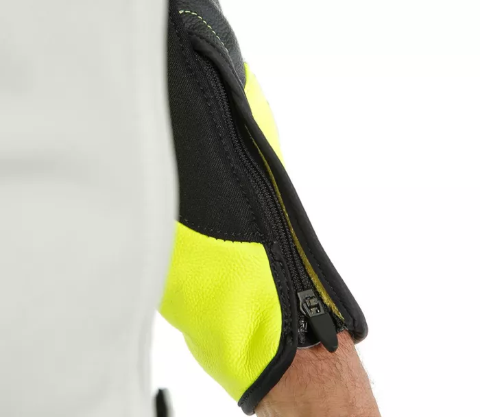 Kombinezon Dainese Mistel biały / fluo żółty / czarny rozmiar 58