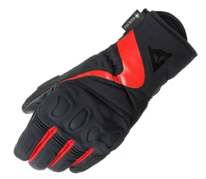 Rękawiczki damskie Dainese NEBULA GORE-TEX GLOVES LADY BLACK / RED