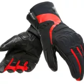 Rękawiczki damskie Dainese NEBULA GORE-TEX GLOVES LADY BLACK / RED