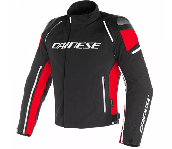 Kurtka motocyklowa Dainese RACING 3 D-DRY BLACK / BLACK / RED