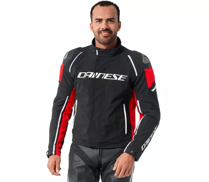 Kurtka motocyklowa Dainese RACING 3 D-DRY BLACK / BLACK / RED