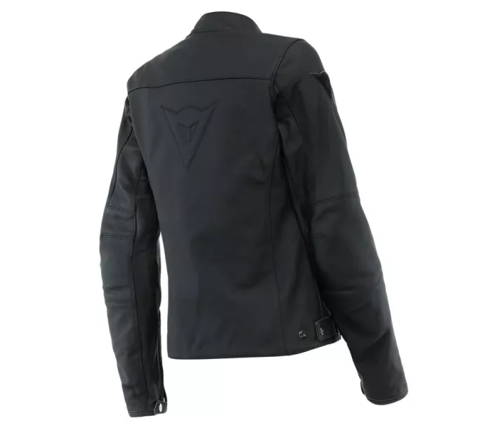 Damska kurtka Dainese RAZON 2 LADY LEATHER JACKET Czarna