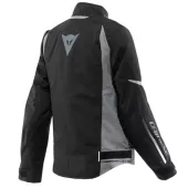 Damska kurtka Dainese 24G GREAT LADY D-DRY JACKET BLACK / CHARCOAL-GREY / BIAŁY