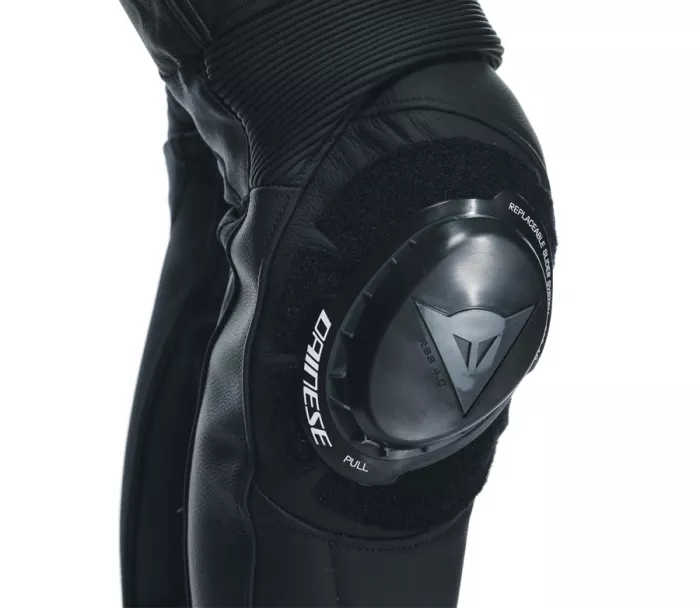 Damskie skórzane spodnie Dainese DELTA 4 BLACK/BLACK