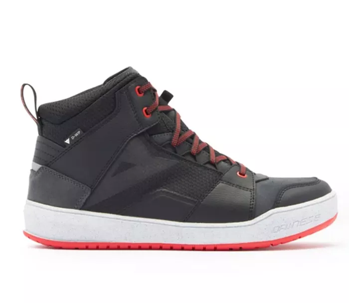 Buty motocyklowe Dainese SUBURB D-WP BLACK/WHITE/RED-LAVA