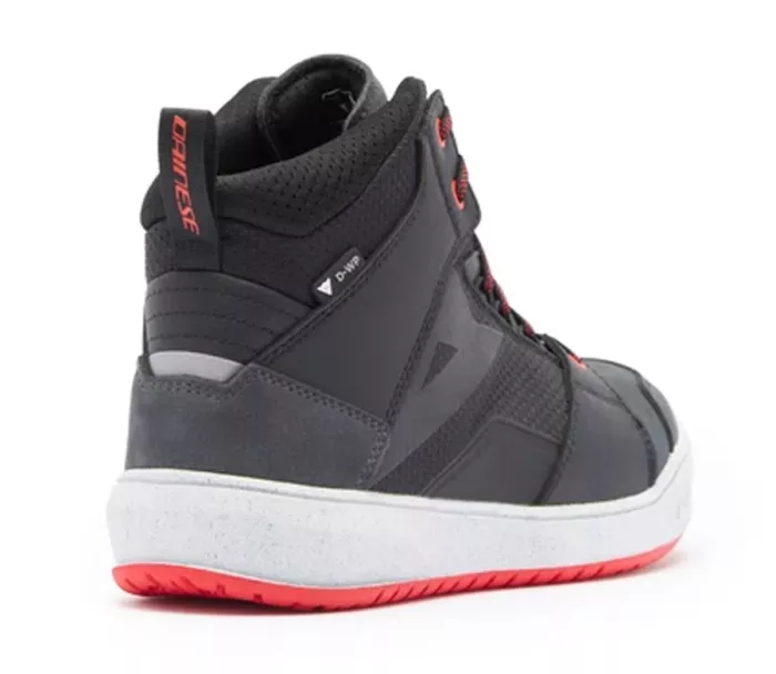 Buty motocyklowe Dainese SUBURB D-WP BLACK/WHITE/RED-LAVA