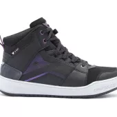 Obuwie damskie Dainese SUBURB D-WP BLACK/WHITE/METAL PURPLE