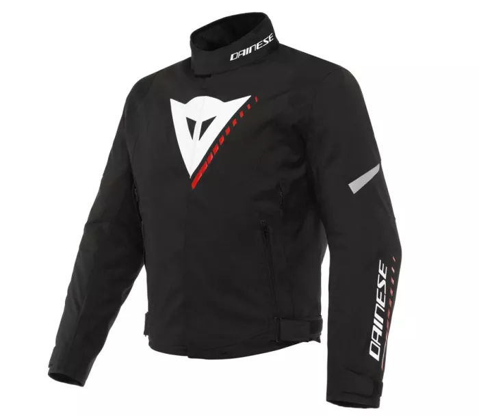 Kurtka motocyklowa Dainese VELOCE D-DRY®BLACK/WHITE/LAVA-RED