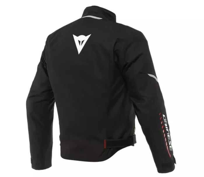 Kurtka motocyklowa Dainese VELOCE D-DRY®BLACK/WHITE/LAVA-RED