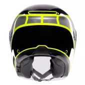 Kask otwarty AGV IRIDES E2206 DAVAO BLACK/GREY/YELLOW FLUO