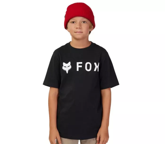 Dziecięca koszulka Fox Absolute Ss Tee Black