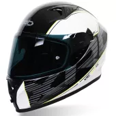 Integralny kask XRC DROD white/black/fluo