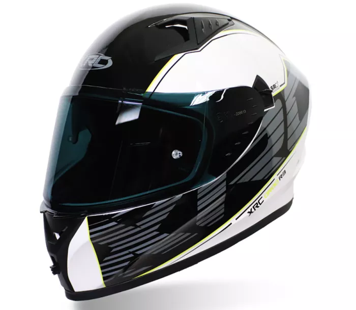 Integralny kask XRC DROD white/black/fluo