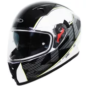 Integralny kask XRC DROD white/black/fluo