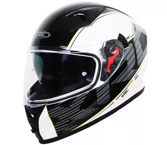 Integralny kask XRC DROD white/black/fluo