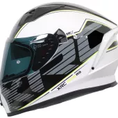 Integralny kask XRC DROD white/black/fluo