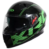 Kask motocyklowy XRC DROD black/green