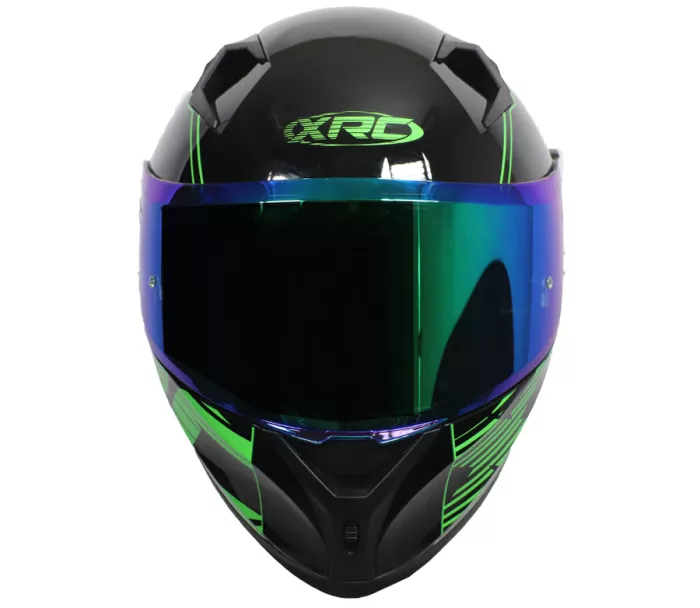 Kask motocyklowy XRC DROD black/green